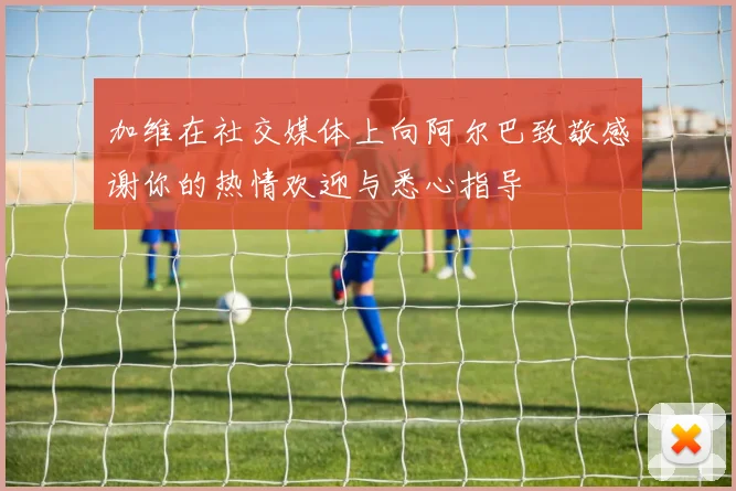 加维在社交媒体上向阿尔巴致敬感谢你的热情欢迎与悉心指导