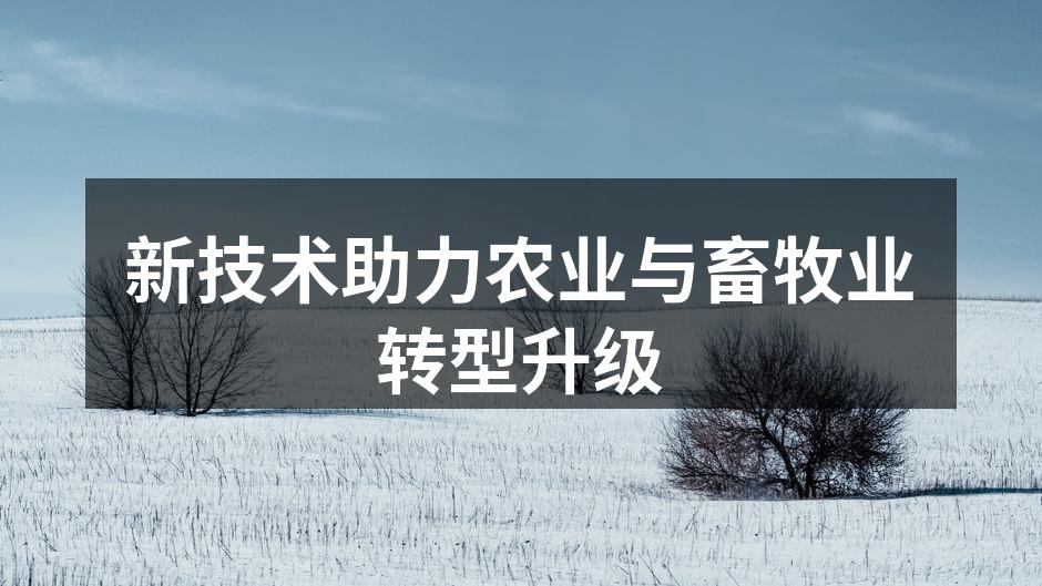 现代农业技术的应用